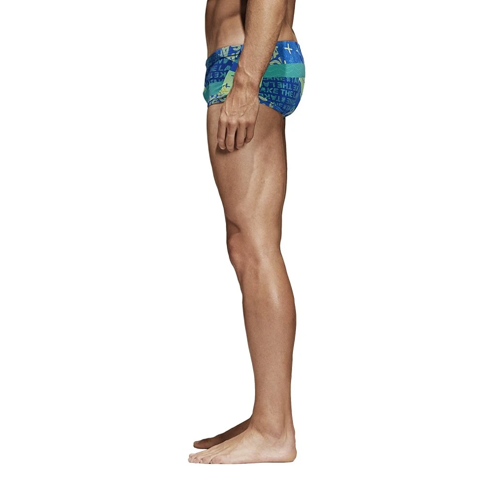 ADIDAS Maillot De Bain - Bleu Vert – Image 2