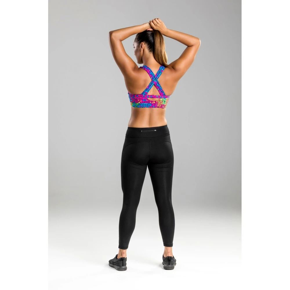 FUNKITA Brassière De Sport Mosaic X Fit – Image 4