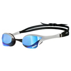 Arena Cobra Ultra Mirror Swipe Blue Silver