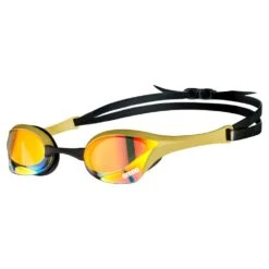 Arena Cobra Ultra Mirror Swipe Yellow Copper GOLD Indoor