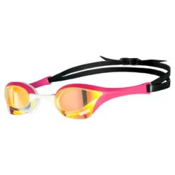 Arena Cobra Ultra Mirror Swipe Yellow Copper PINK Indoor