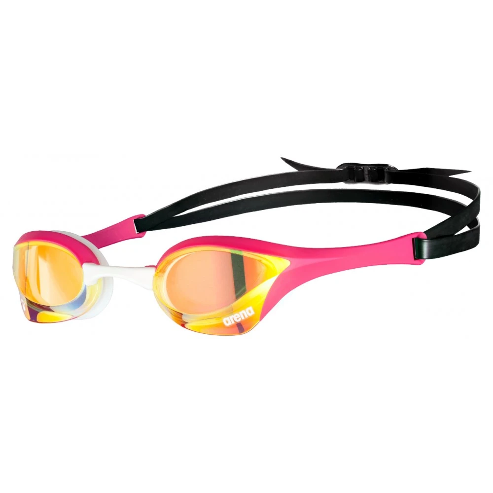 Arena Cobra Ultra Mirror Swipe Yellow Copper PINK Indoor
