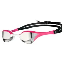 Arena Cobra Ultra Mirror Swipe Silver PINK Outdoor