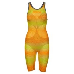 Arena Combinaison Carbon Air² Dos Ouvert Lime Orange
