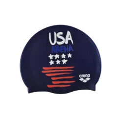Arena FLAGS SILICONE CAP USA