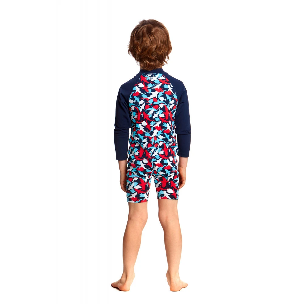 Maillot Anti UV Manches Longues Enfant Feeding Frenzy – Image 2