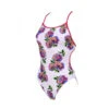 Arena Maillot De Bain Femme Roses Lace Neon White Multi