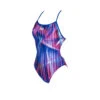 Arena Maillot De Bain Femme Shading Prism Neon Blue