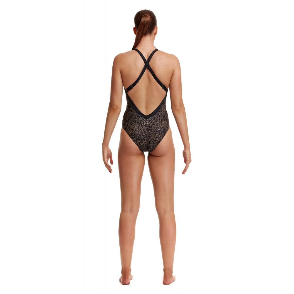 FUNKITA Maillot De Bain Femme Sky Hi One Leather Skin – Image 3