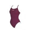 Arena Maillot De Bain Femme - Solid Light Tech - Red Wine