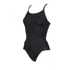 Arena Maillot De Bain Femme Team Stripe Black Black