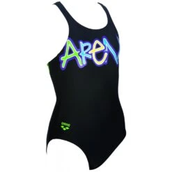 Arena Maillot De Bain Fille - Sparkle Noir
