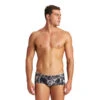 Arena Maillot De Bain Homme - Earth Texture Low Waist Short Black Black Multi