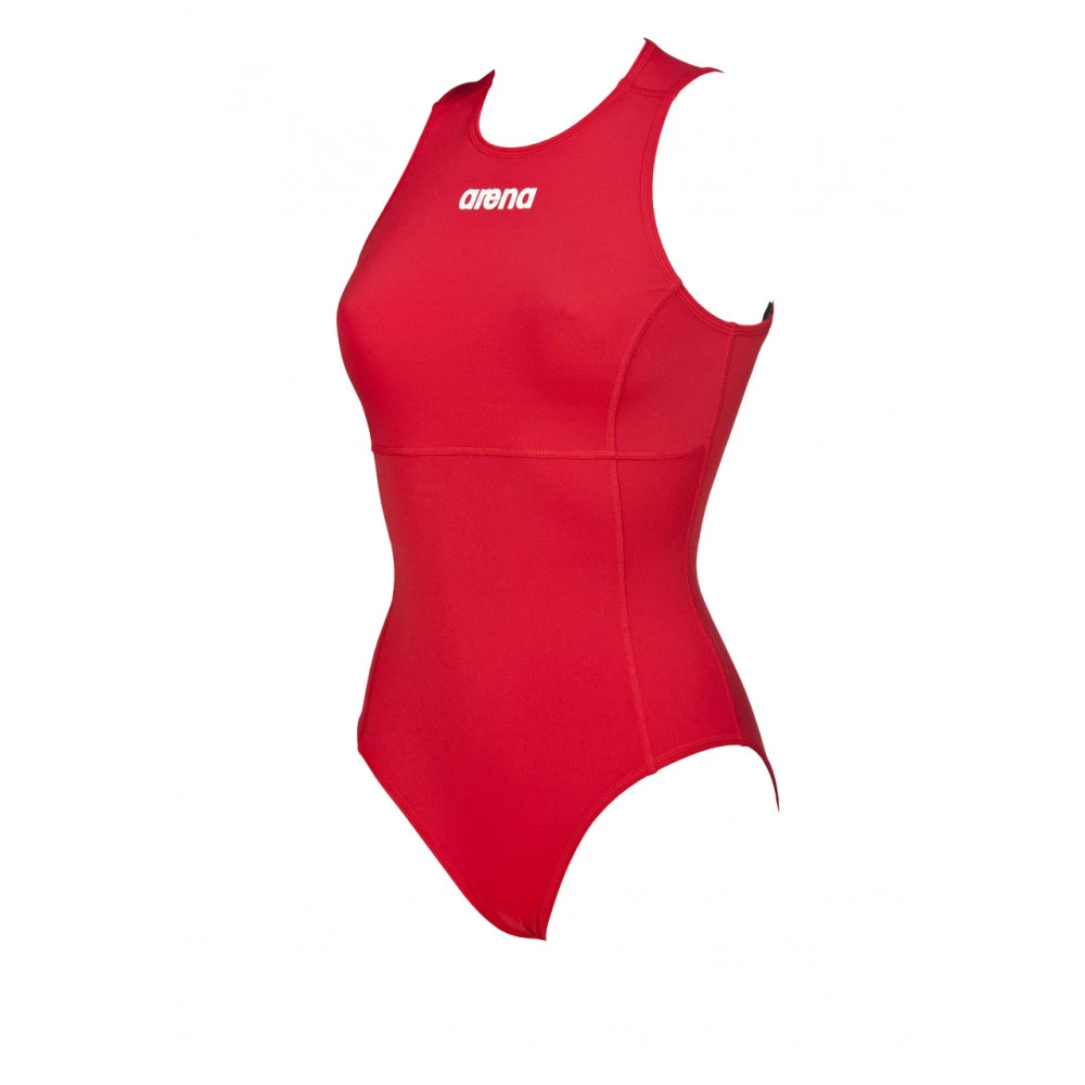 Arena Maillot Femme Waterpolo Solid Rouge – Image 2