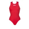 Arena Maillot Femme Waterpolo Solid Rouge