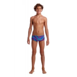 Maillot Garçon - Classic Trunks Chain Reaction