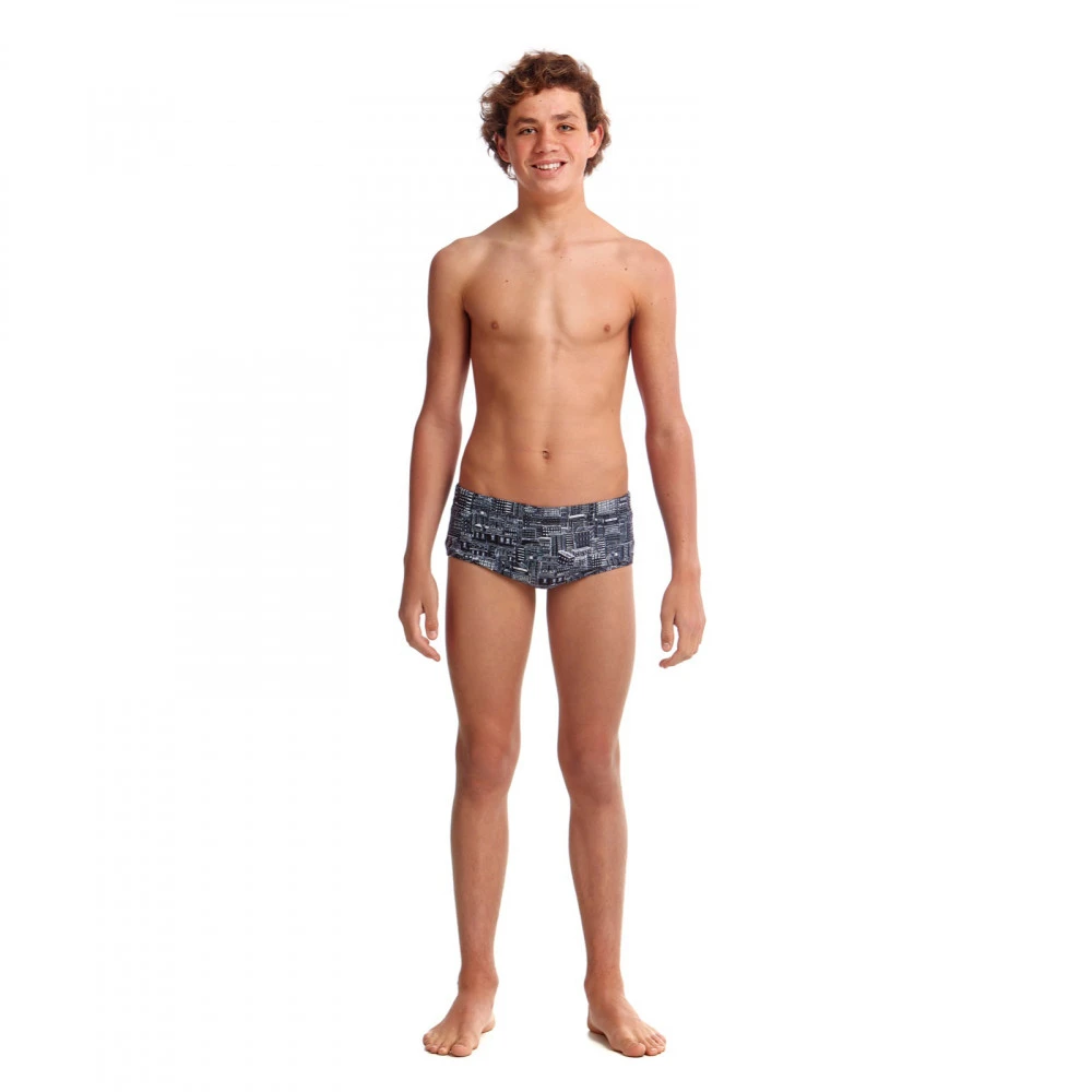 Maillot Garçon - Classic Trunks City Shadows