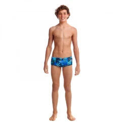 Maillot Garçon - Classic Trunks Electric Nights