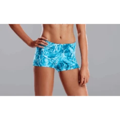 FUNKITA Mini Short Femme - Mint Marble