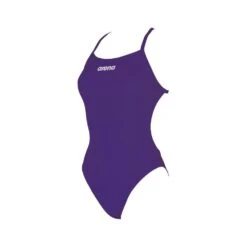 Arena Maillot De Bain Femme - Solid Light Tech Bleu Danube